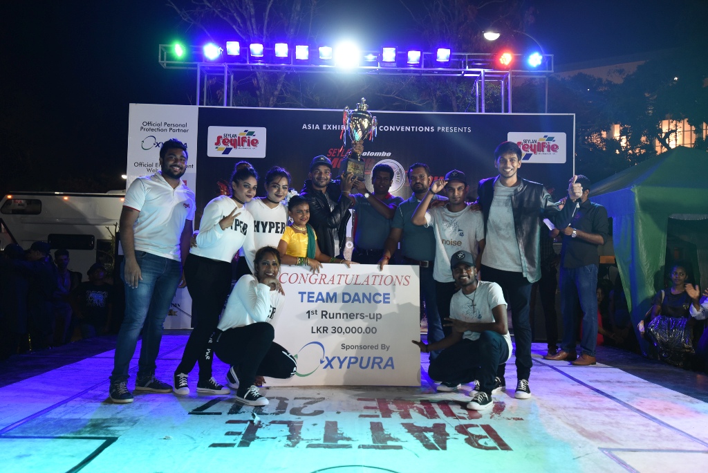 The winners of the Battle Zone Dance competetion