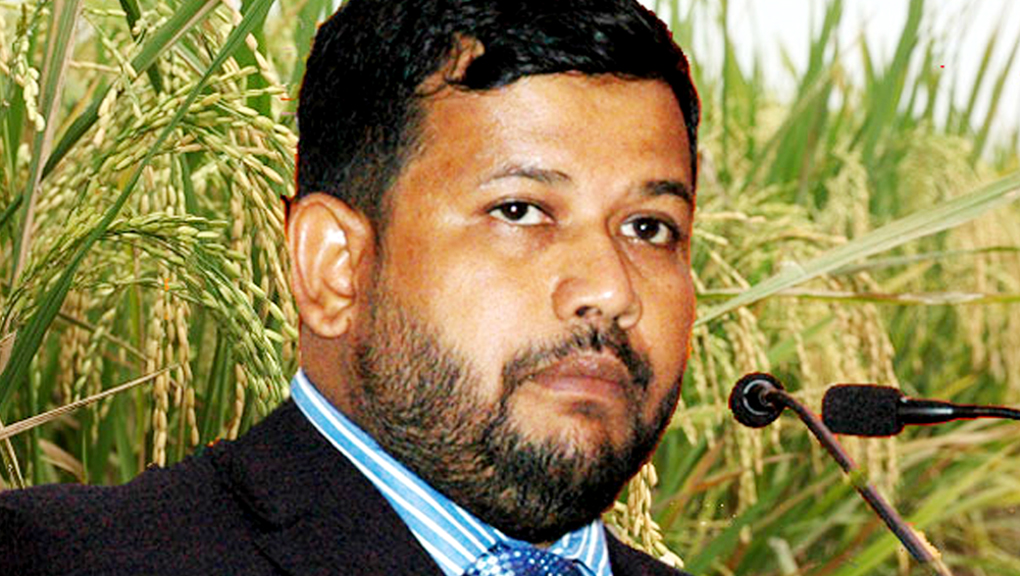 Minister of Industry and Commerce Rishad Bthiudeen