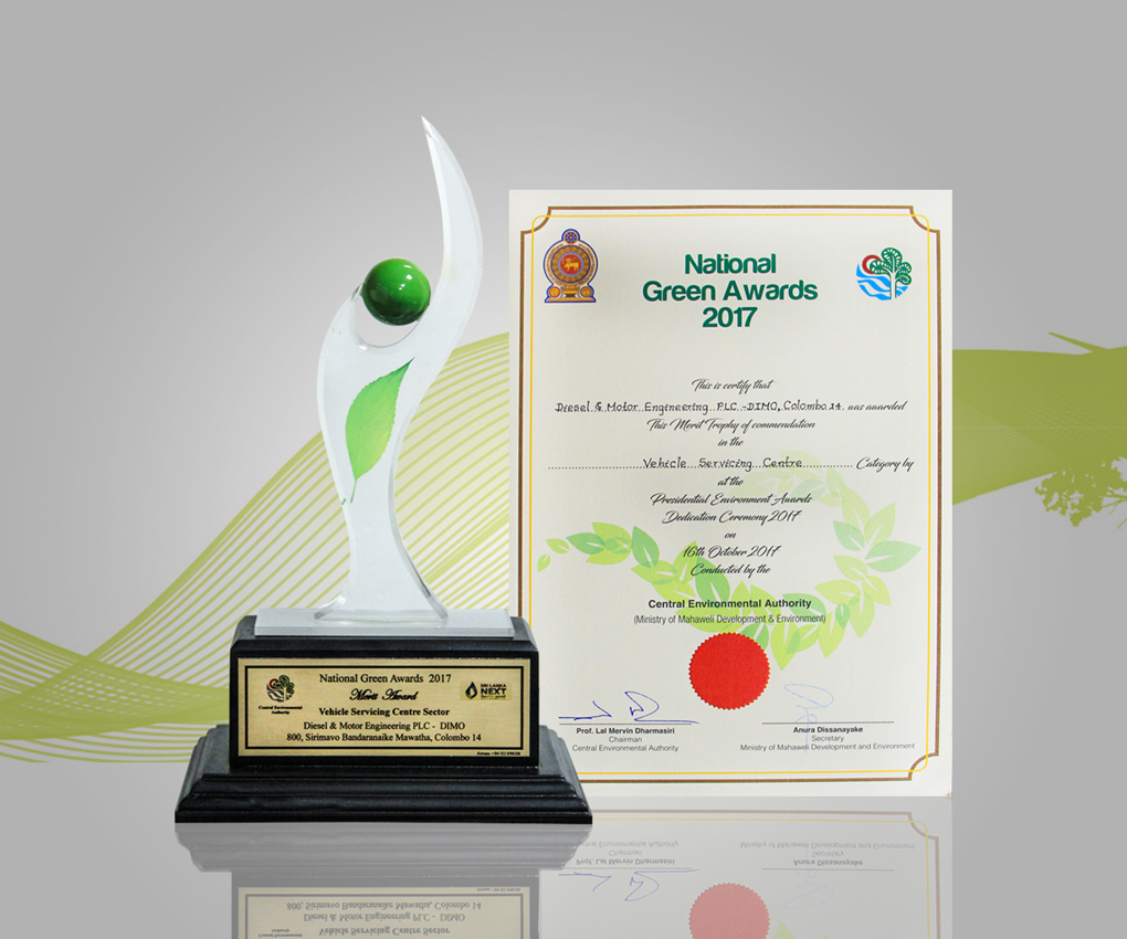 National Green Awards DIMO Award