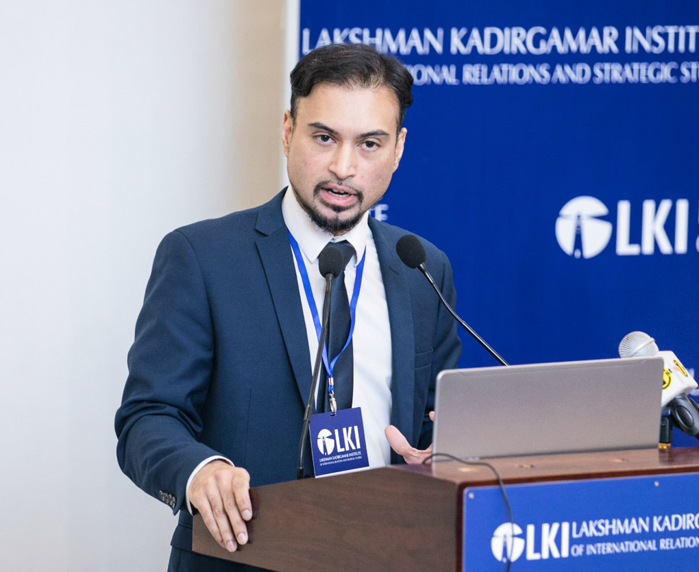 Dr. Kadira Pethiyagoda, Research Director of LKI's Global Governance Programme