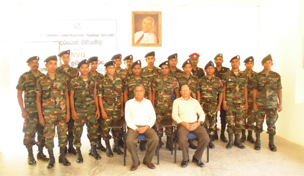1 - Seated - Mr. Mouly Gunarathna, Engineering Consultant, Tokyo Cement Group & Sunil Premadasa, Instructor 1 - Seated - Mr. Mouly Gunarathna, Engineering Consultant, Tokyo Cement Group & Sunil Premadasa, Instructor