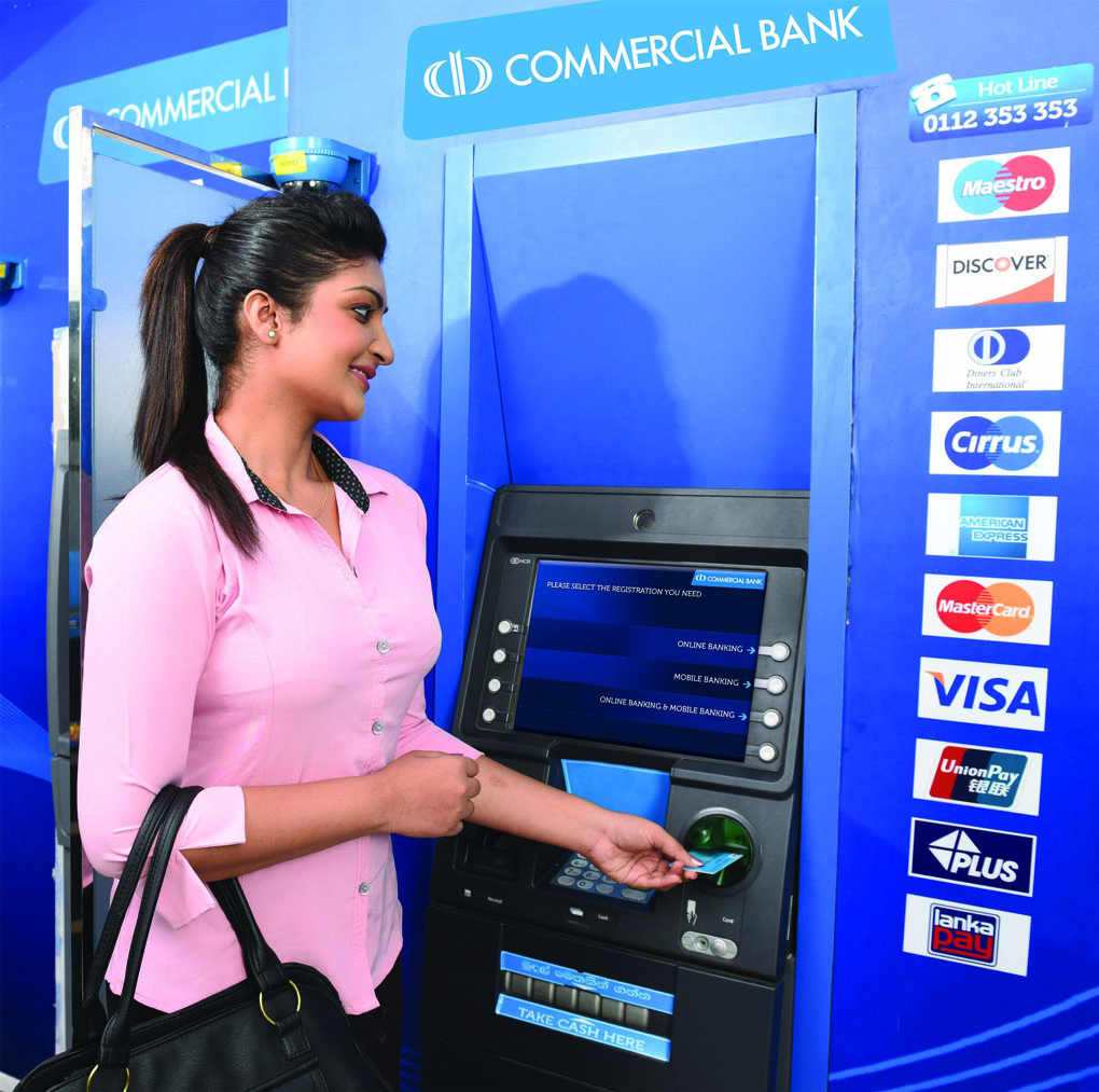 ATM registration for Online Mobile Banking
