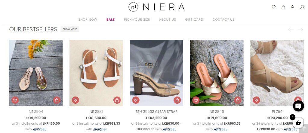 NIERA Pioneers Sri Lanka’s First Fully Customisable Footwear Website