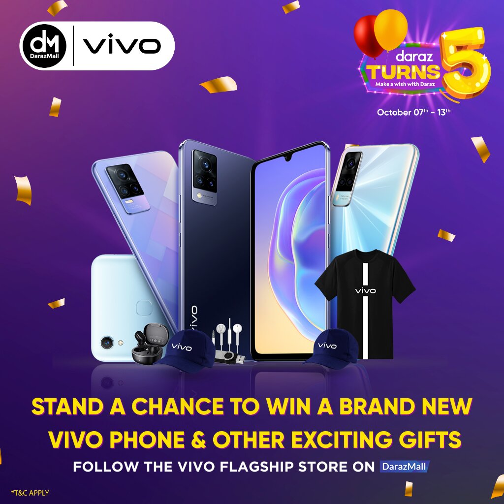 vivo-Daraz Partnership Campaign vivo-Daraz Partnership Campaign