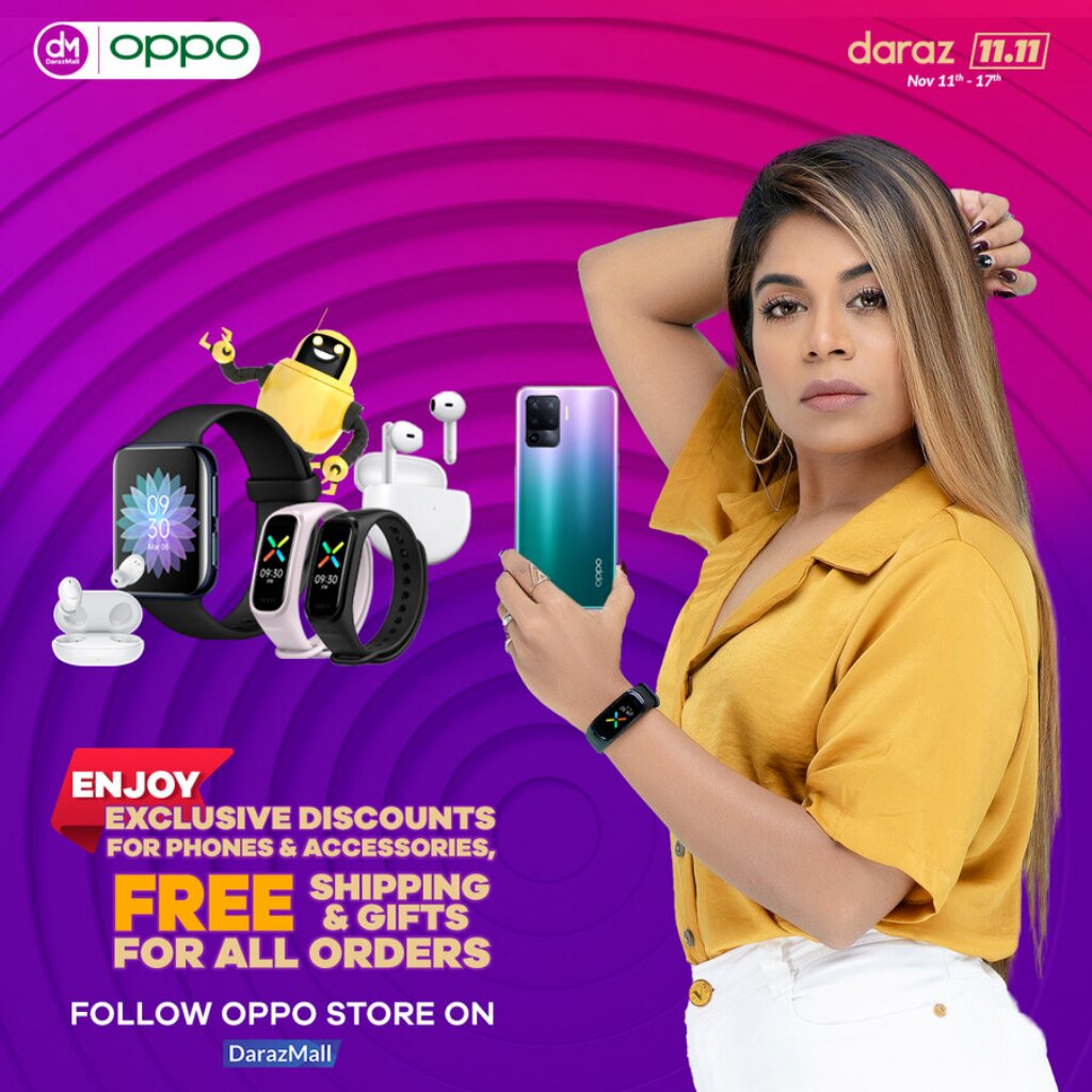 Daraz.lk signs up with OPPO for Daraz 11.11 2021