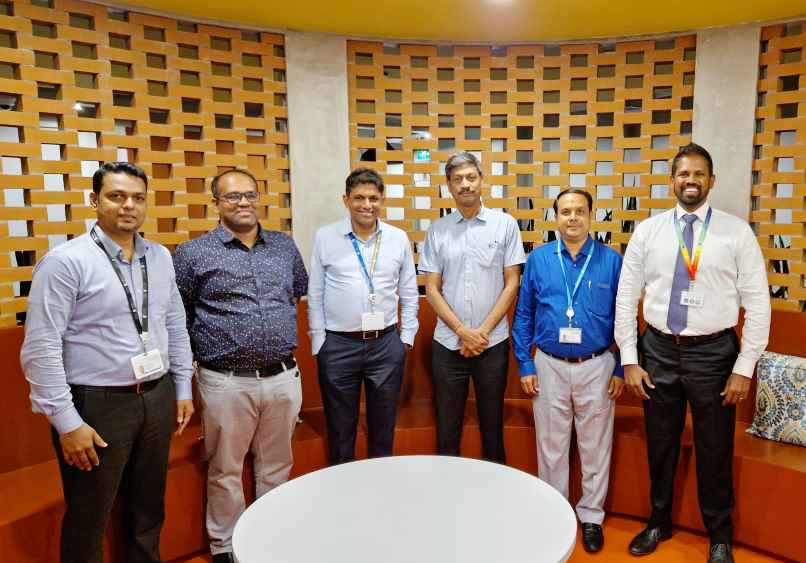 1 - Key members of the group implementation team including Country Technology Manager - Ajanthan Sivathas and ATLAS Country Project Lead - Hareendra Jayasundara and Sri Lan (LBN)