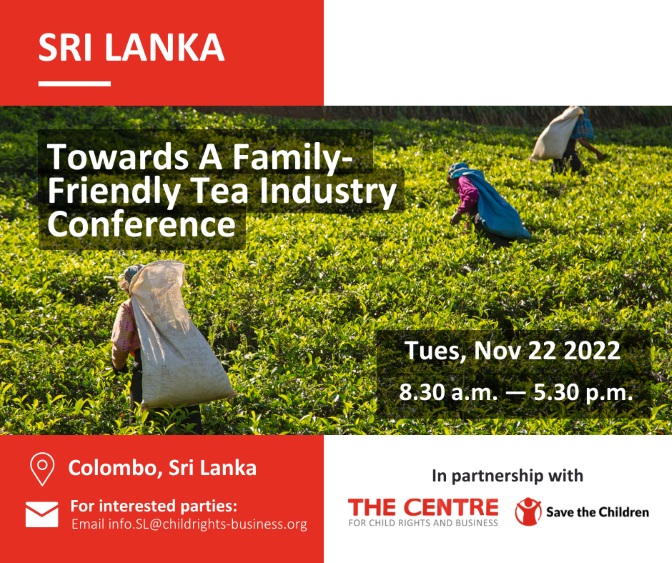 SL Tea Industry Conference Social media post (LBN)