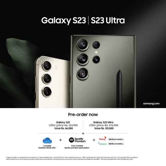 Samsung's 5G ready Galaxy S23 series is now available for Pre-Orders at SLT-MOBITEL – The Island