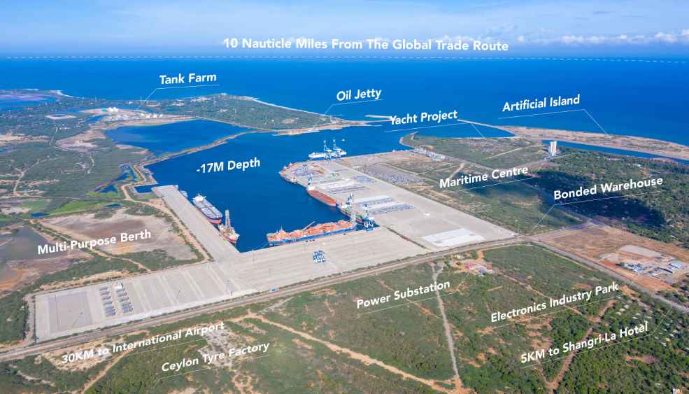 Hambantota International Port complex (LBN)
