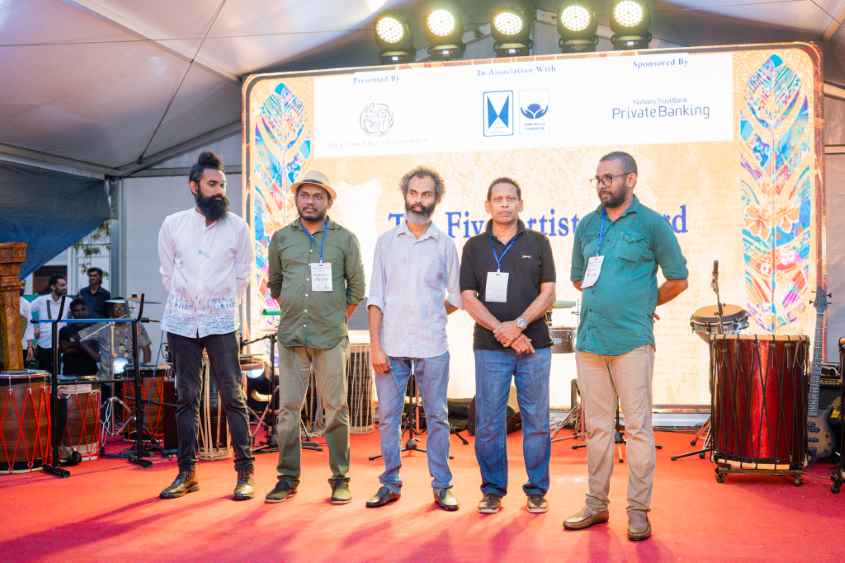 Image 01 - Artists recognised as the Top Five Artists of Kala Pola 2023 (LBN)