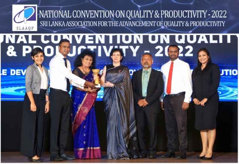 Nations Trust Bank wins gold for Lean Six Sigma at National Quality and Productivity Awards (LBN)