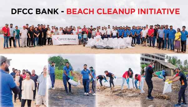 DFCC Bank Marks World Environment Day with Beach Clean-Up to #BeatPlasticPollution (LBN)