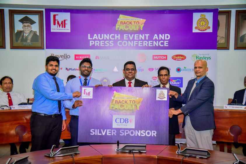 CDB as Silver Sponsor supported ‘Back to Faculty’ celebrations of University of Colombo – Faculty of Management and Finance (LBN)