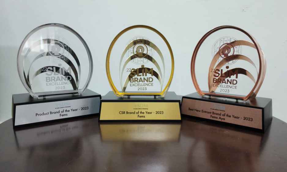 Image of SLIM Brand Excellence Awards won by Fems (LBN)