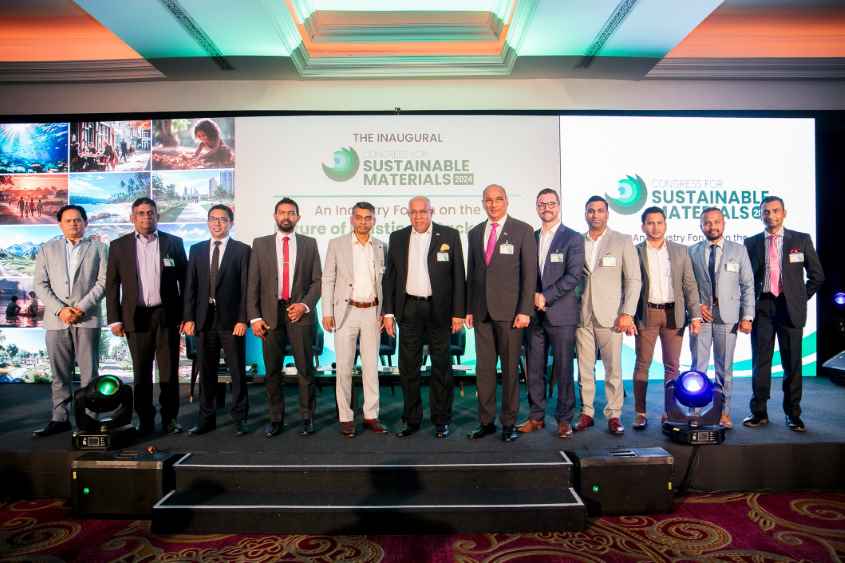 Mohan Pandithage, Chairman and Chief Executive of Hayleys Group and Wasaba Jayasekera, Managing Director of Hayleys Aventura along with distinguished panellists featured at the inaugur (LBN)