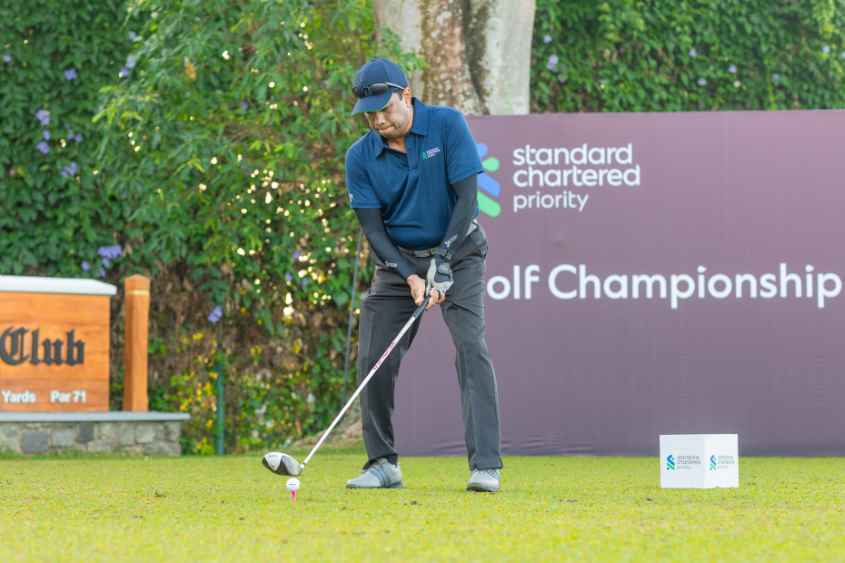Standard Chartered Priority Golf Tournament Overall Winner - Chandima Desinghe (LBN) Standard Chartered Priority Golf Tournament Overall Winner - Chandima Desinghe (LBN)