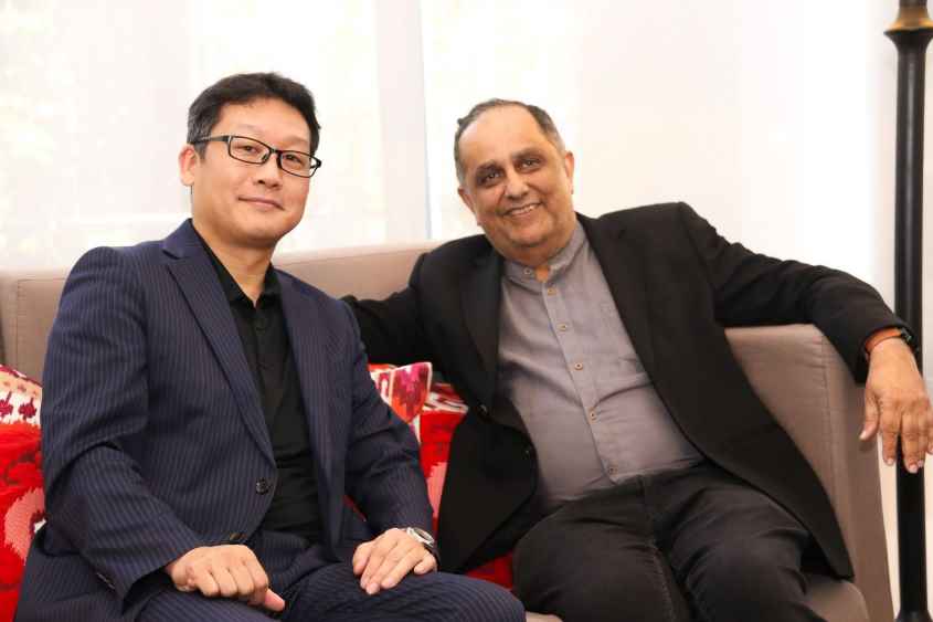 Image 02 - Bokuto Yamauchi, CEO of SG Global Japan with Hanif Yusoof, Co-Founder & Director of Expolanka Holdings (LBN)