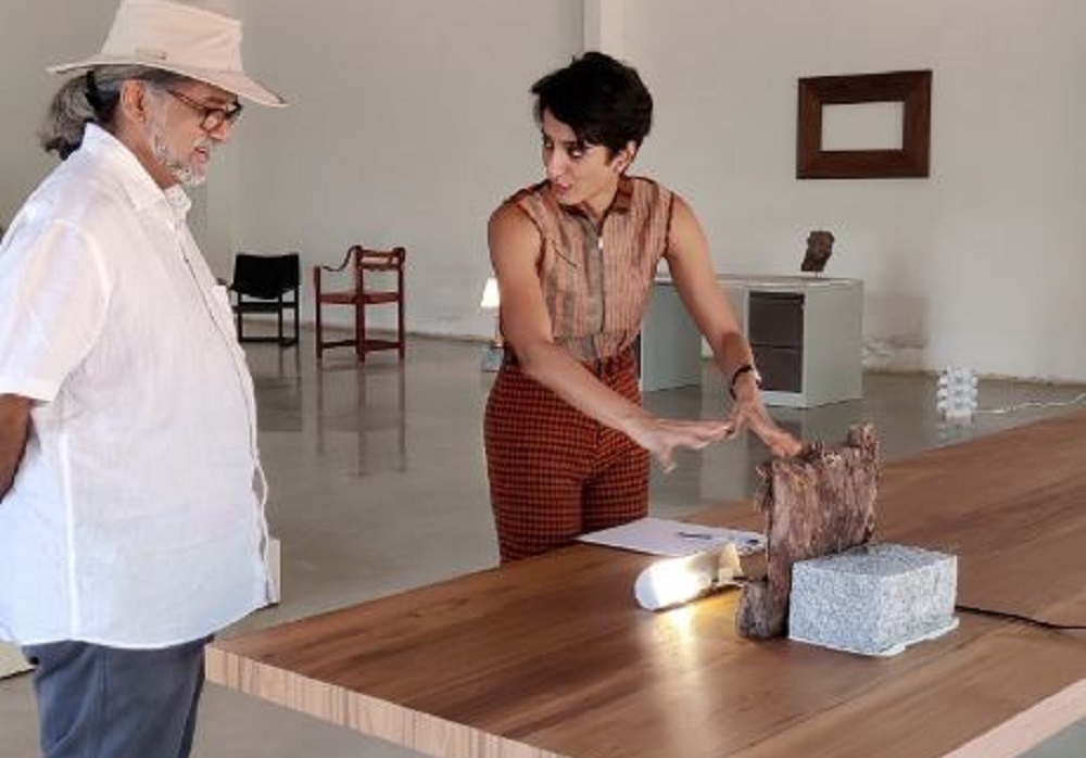 Aparna Rao with Channa Daswatte Aparna Rao with Channa Daswatte