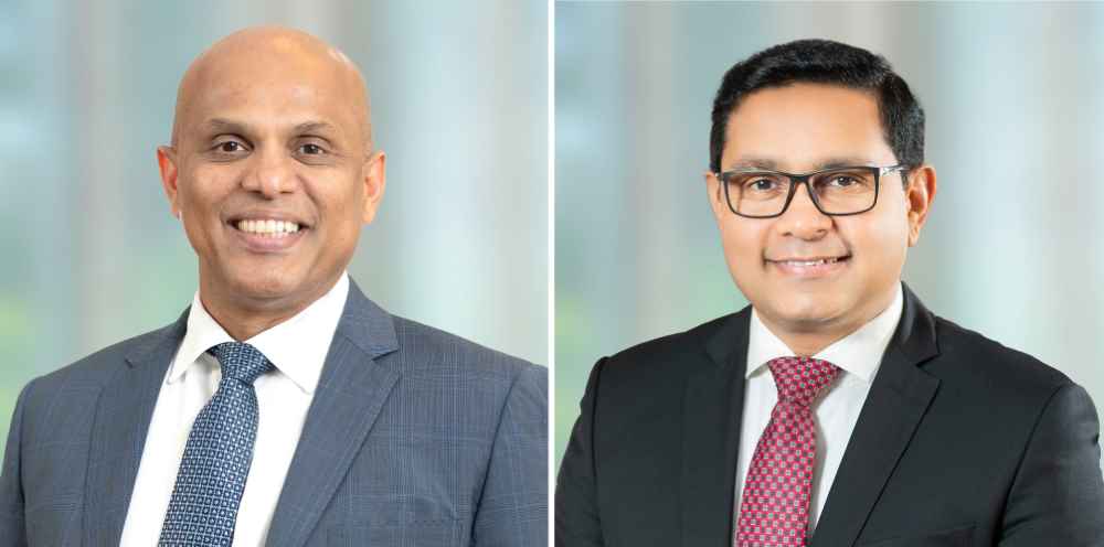 Commercial Bank Chairman Mr Sharhan Muhseen & Managing Director and CEO Mr Sanath Manatunge (LBN) Commercial Bank Chairman Mr Sharhan Muhseen & Managing Director and CEO Mr Sanath Manatunge (LBN)