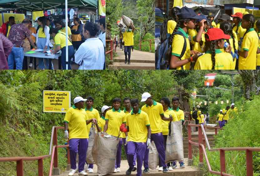 Link Samahan Champions Sacred Environmental Conservation with ‘Asiri Surakimu Samanola’ at Sacred Sri Pada