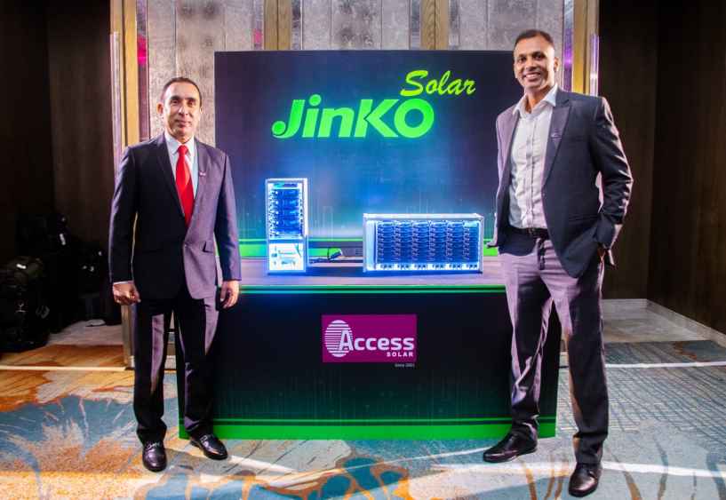 L-R_Upul Dissanayake(General Manager Access Solar), Iranga Cooray (Director Access Solar) (LBN) L-R_Upul Dissanayake(General Manager Access Solar), Iranga Cooray (Director Access Solar) (LBN)