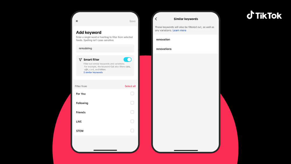 Image 02 - TikTok introduces new tools to personalize and protect the For You Feed (LBN) Image 02 - TikTok introduces new tools to personalize and protect the For You Feed (LBN)